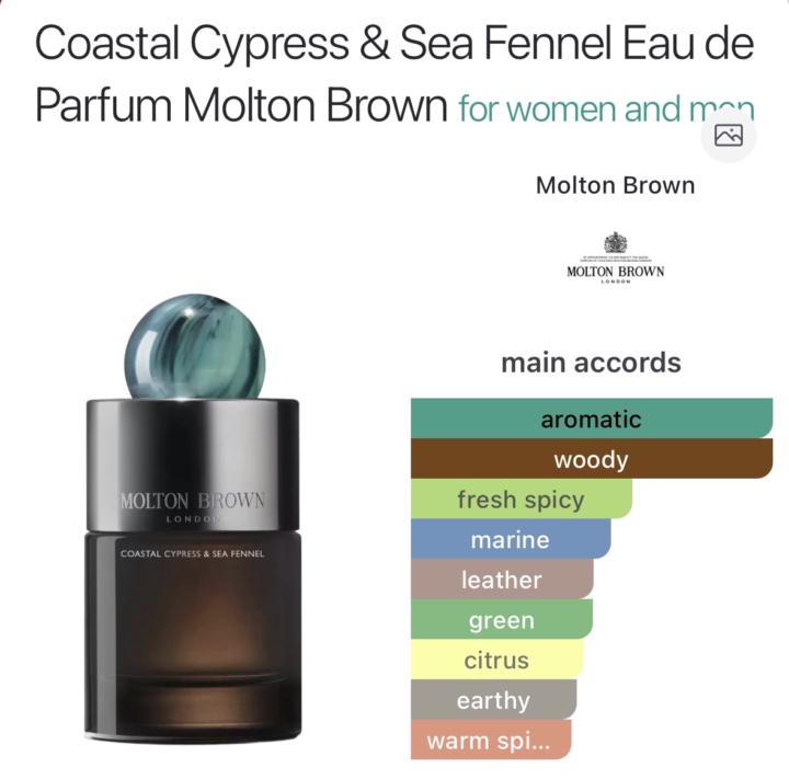 SOTD: Molton Brown Coastal Cypress & Sea Fennel
