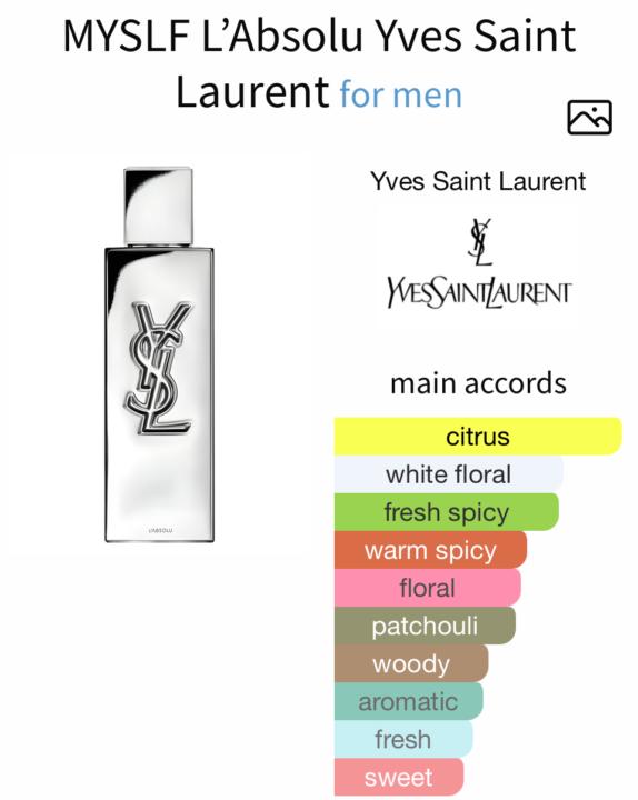 MYSLF L’Absolu Yves Saint Laurent