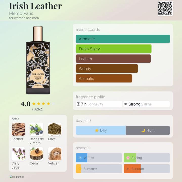 Irish Leather by Memo Paris