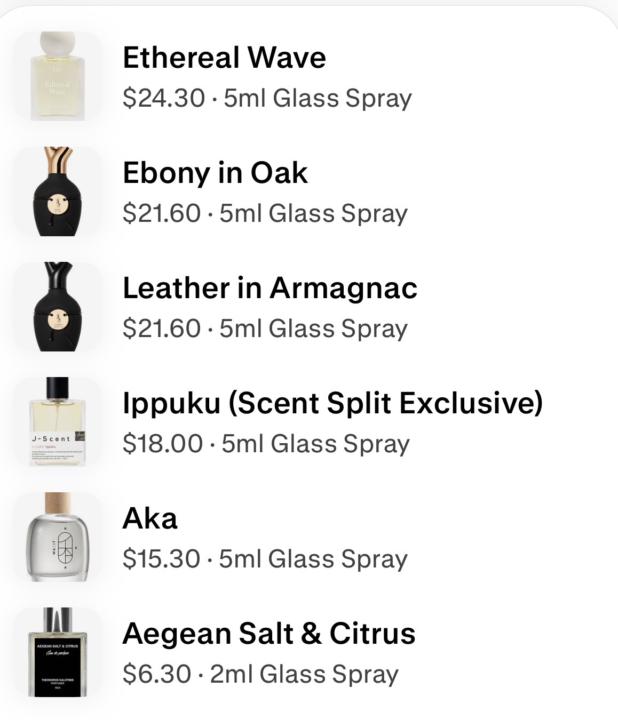 Coming Soon from Scent Split…