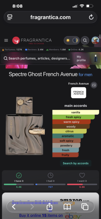 SOTD: French Avenue Ghost Spectre