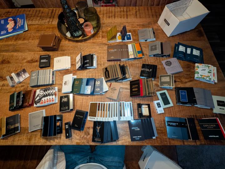 My sample collection 😃