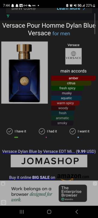 Versace Dylan Blue