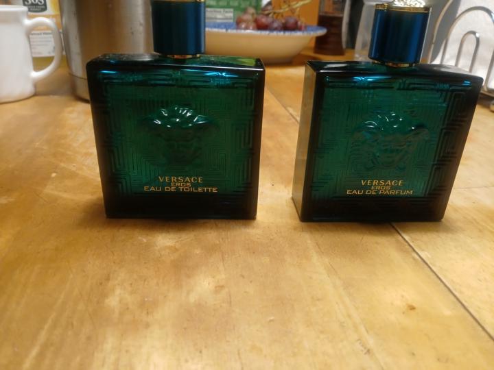 Versace Eros EDT vs EDP 