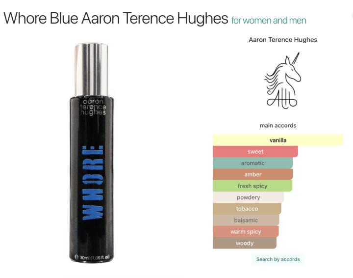 SOTD / Review: Whore Blue by Aaron Terrence Hughes