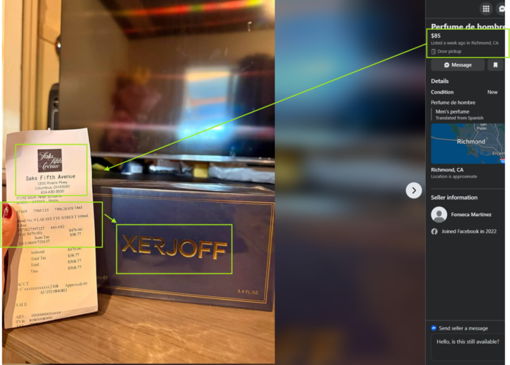 Pay attention to details - scammers