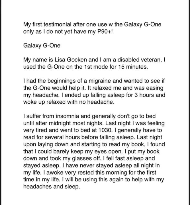 Galaxy G-One - Insomnia