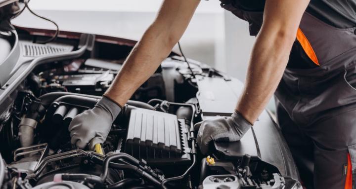 Working on cars