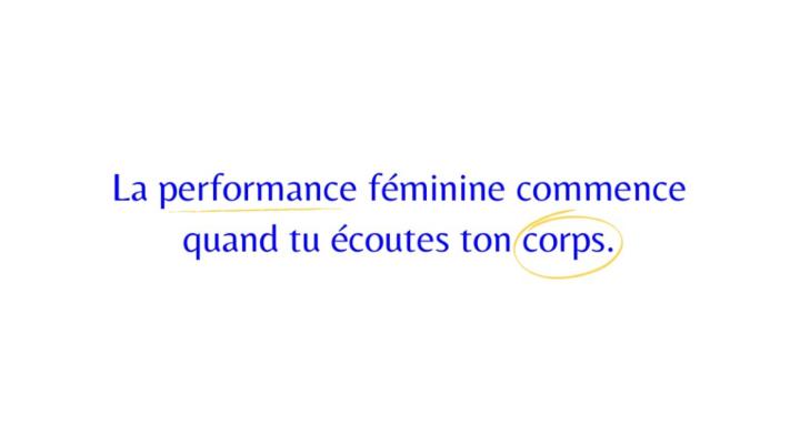 CLUB PERFORMANCE FÉMININE