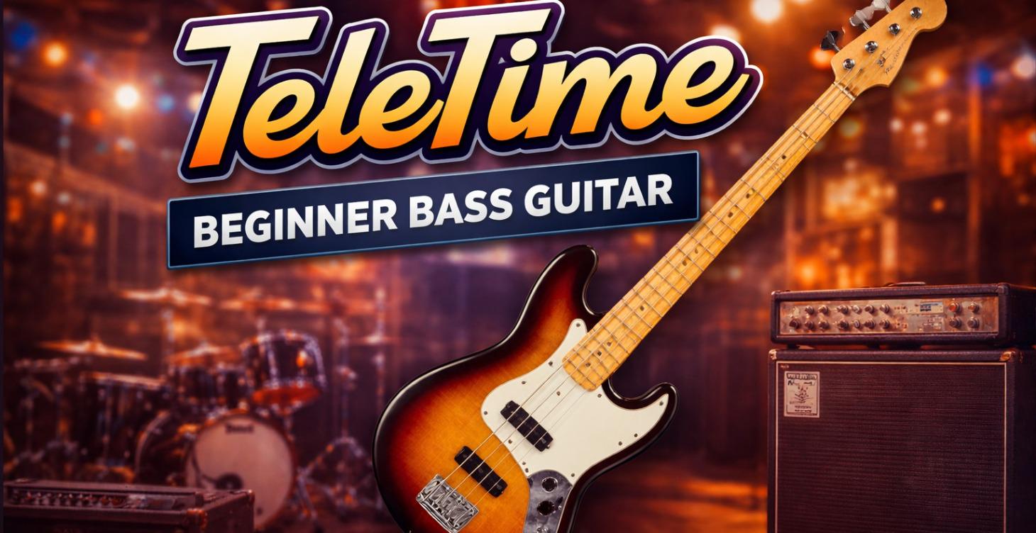 TeleTime - Beginner Bass Guitar