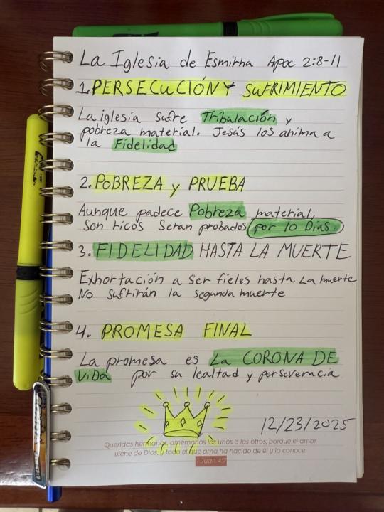 La iglesia de Esmirna ❤️👑