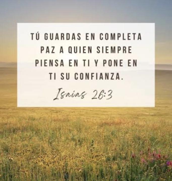 Día#7✝️ Isaías 26:3