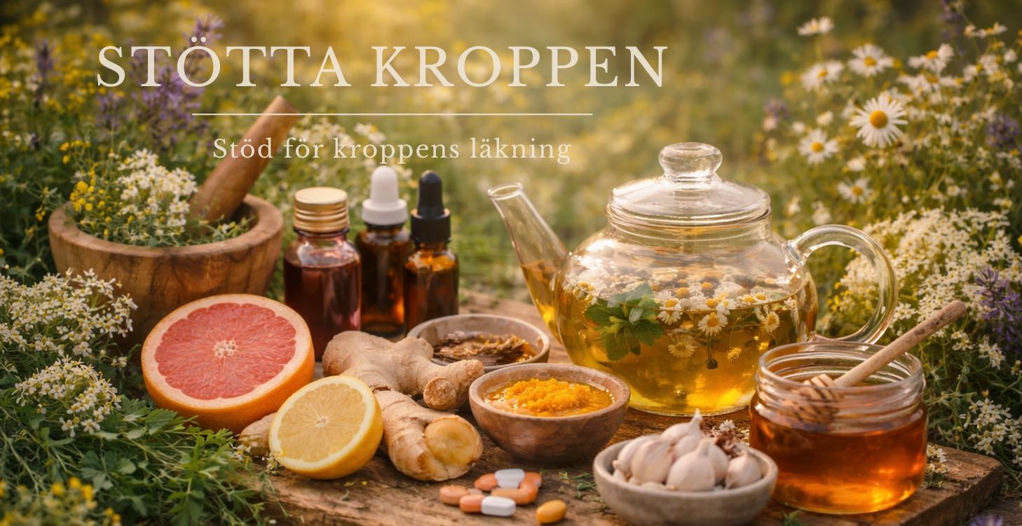 Stötta kroppen
