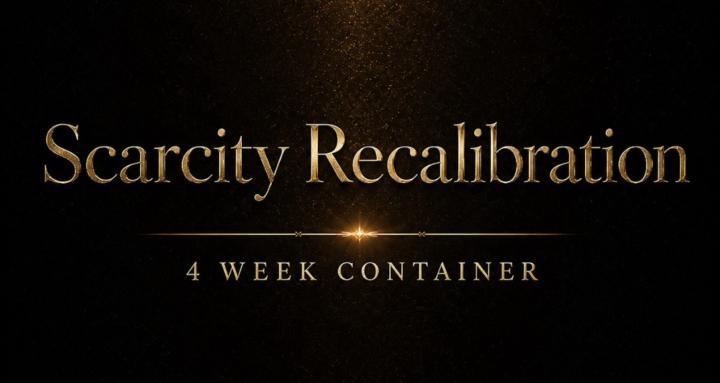 Scarcity Recalibration Cont.