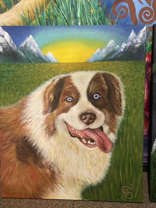 Sharing the finished product