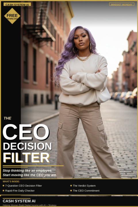 THE CEO DECISION FILTER — Your Free Download Is Waiting