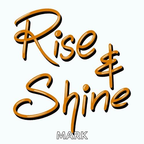 Rise and Shine! ☕