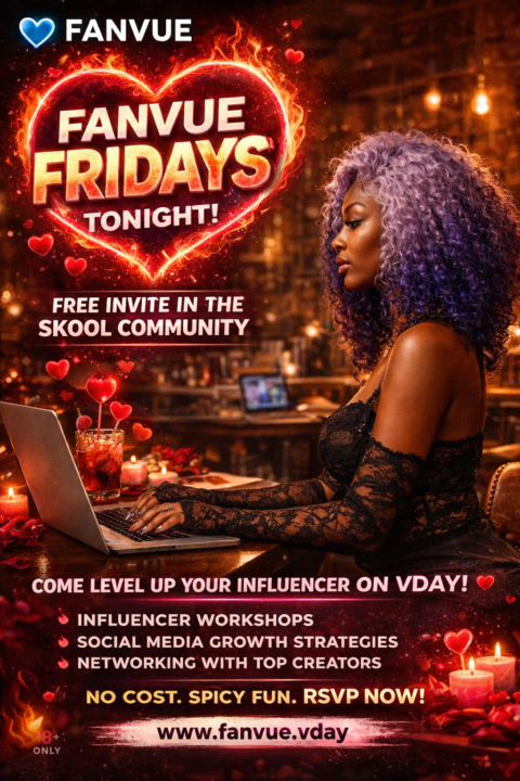 🚨 Tonight’s the Night! - FANVUE FRIDAY 10:30 PM CST 