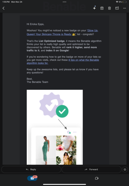 Benable Exciting News!!🙊