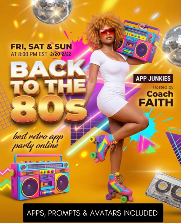 🎧 Back to the 80s ...Because Online Events Have Gotten Boring