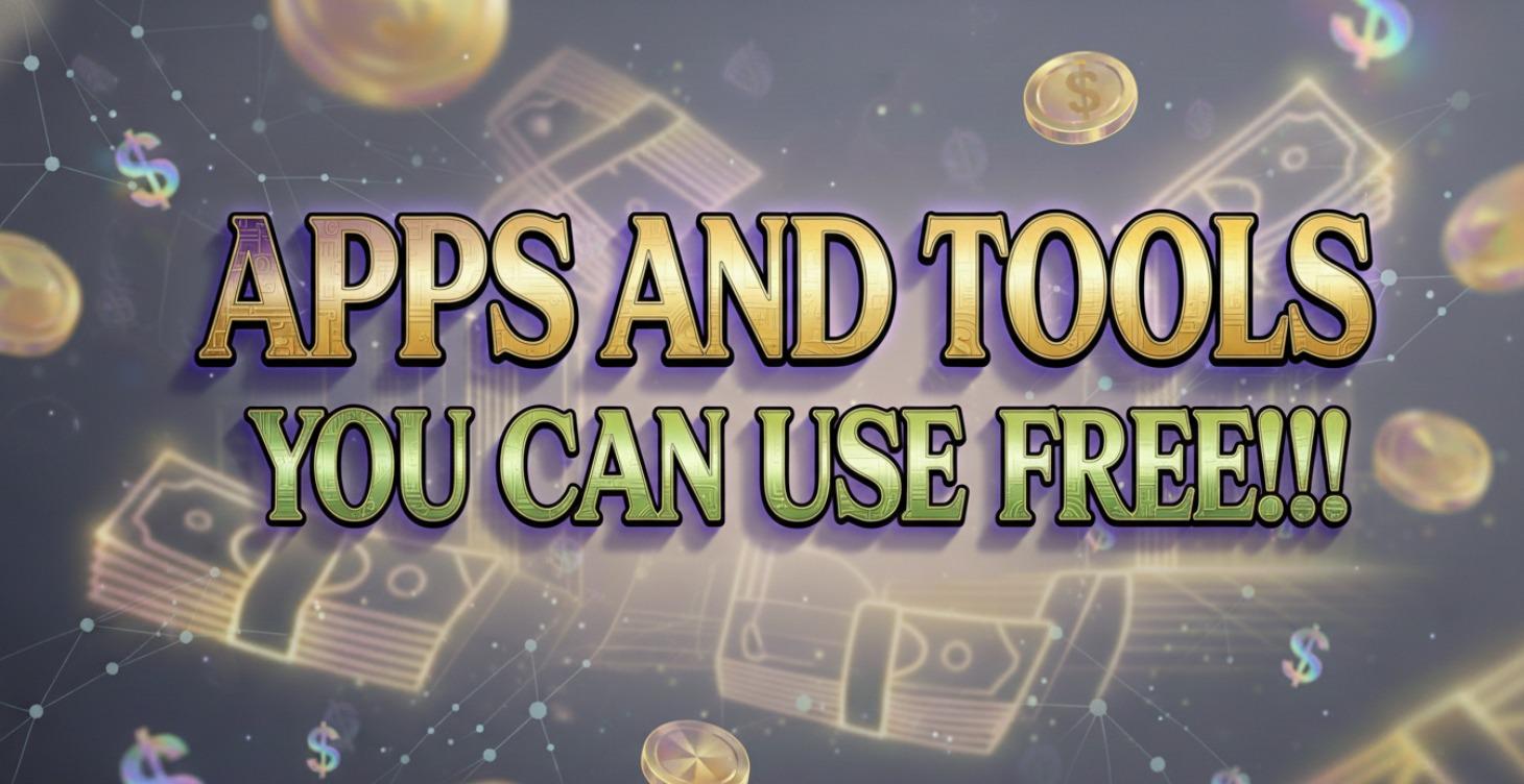 APPS YOU CAN USE FREE!!!