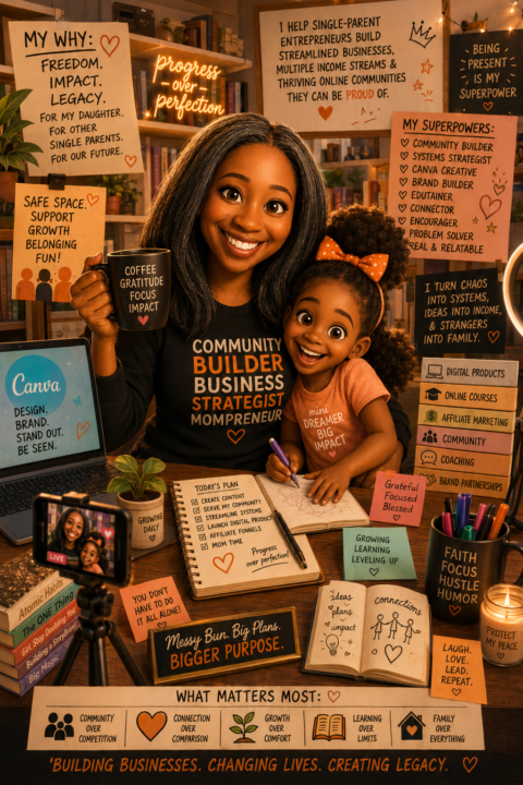 Create Your Dream Life - Pixar Vision Board Style