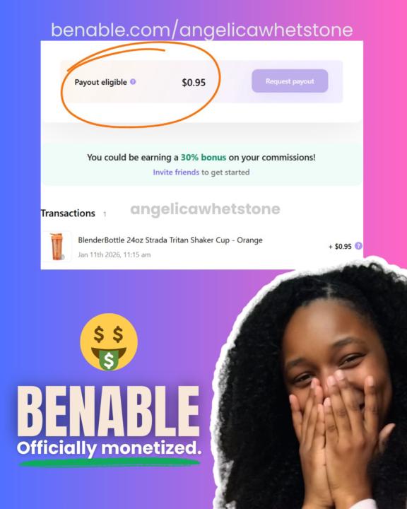 She’s Officially Monetized on Benable