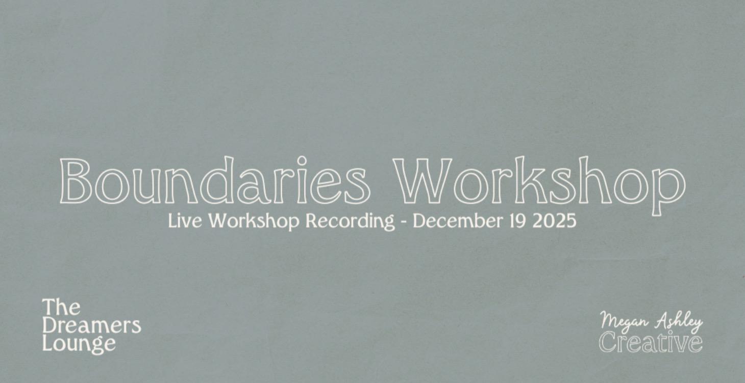 Boundaries Workshop