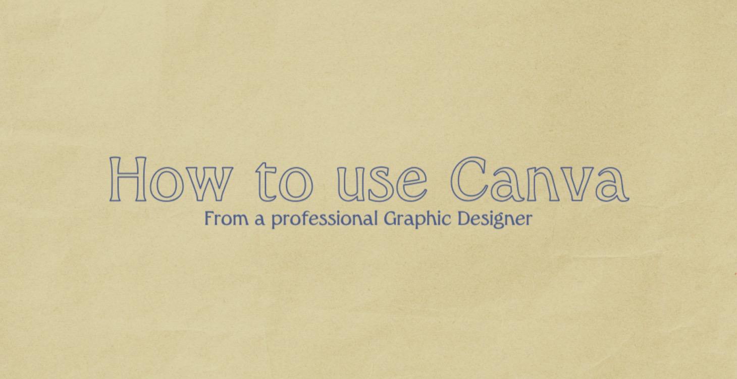 Canva how to guide