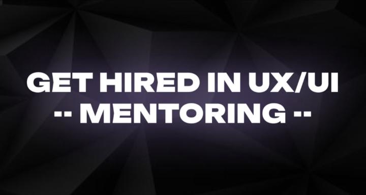 Get hired UX/UI (Mentoring)