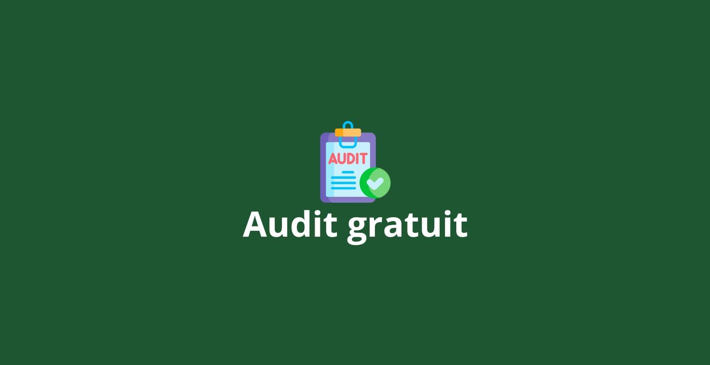 Audit gratuit de votre activité