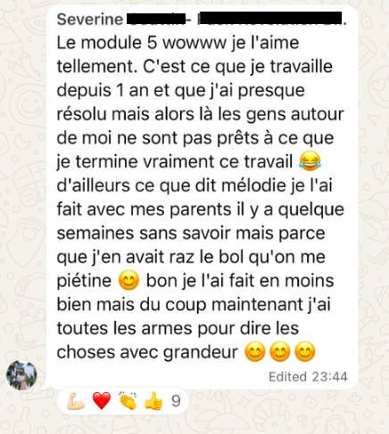 💛 Ce message, il fait sourire… parce qu’il est tellement vrai.