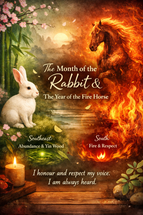 March Energy  -  The Month of the Rabbit 🐇🔥