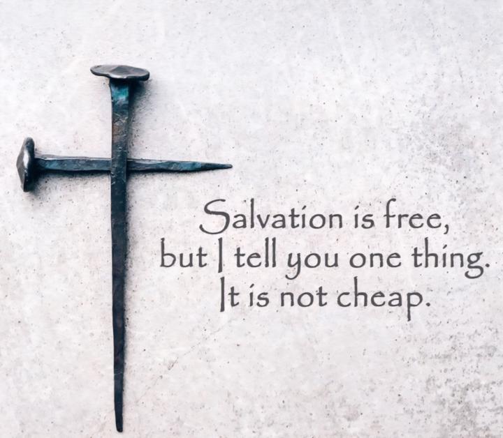 Free to us,...costly to HIM