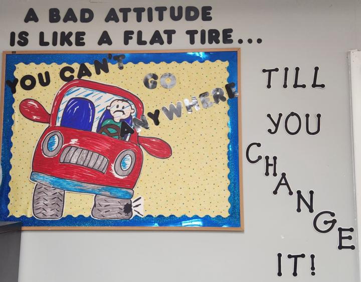 Fun Bulletin Boards at Biblical Baptist Church Academy 