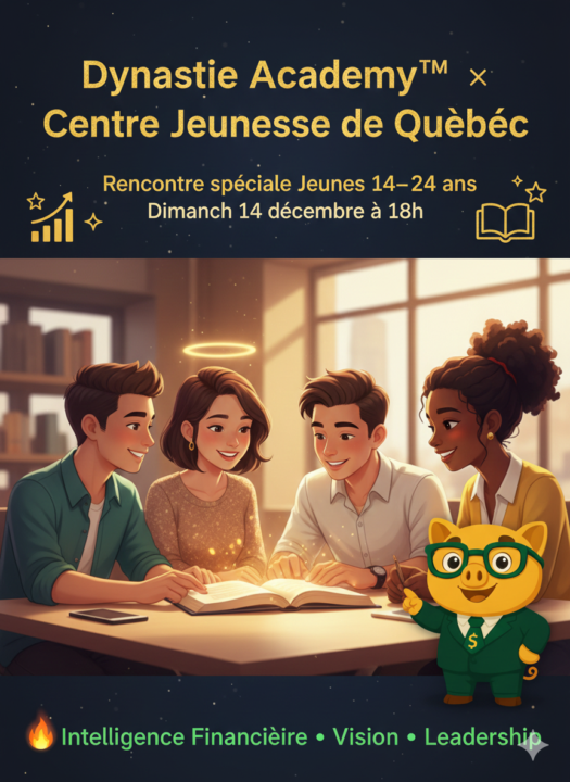 🌟 BIENVENUE À DYNASTIE JEUNESSE EN ACTION™
