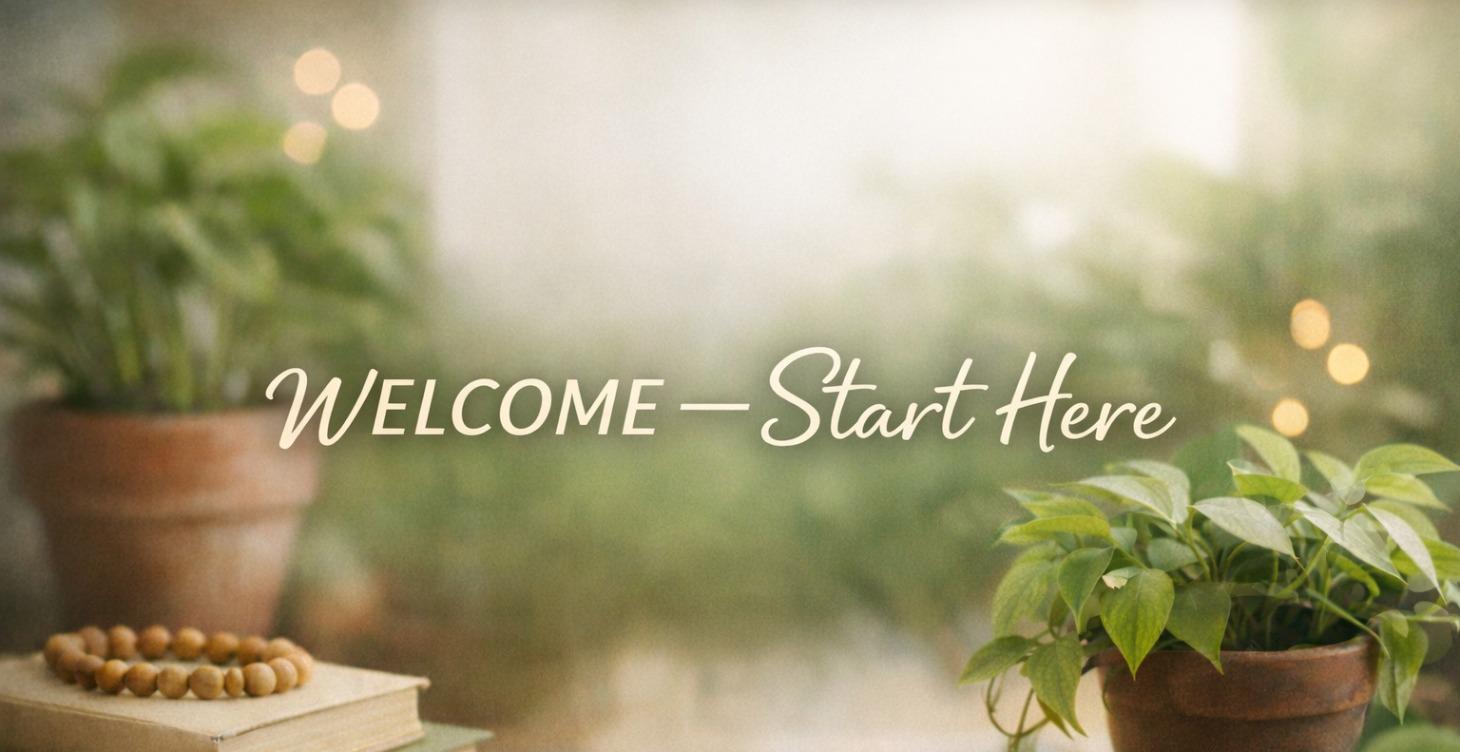 🌿 Welcome — Start Here