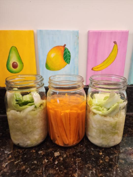 Fermented foods in our monthly cooking class 🫙