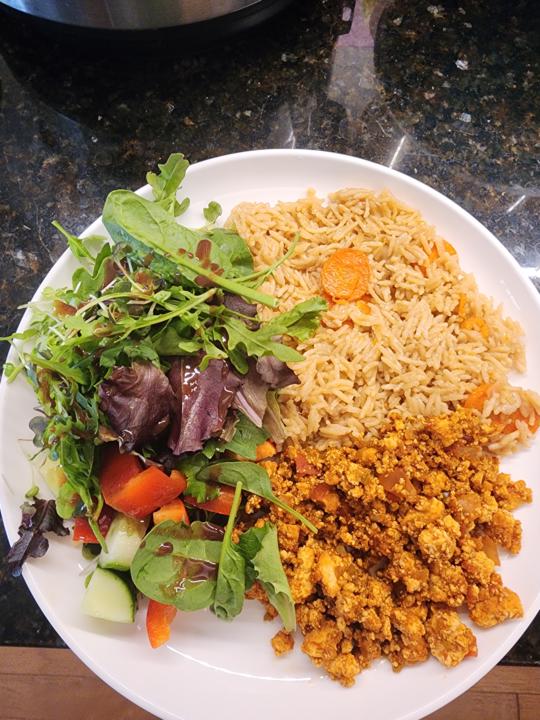 Lunch Inspo - Half Plate Method