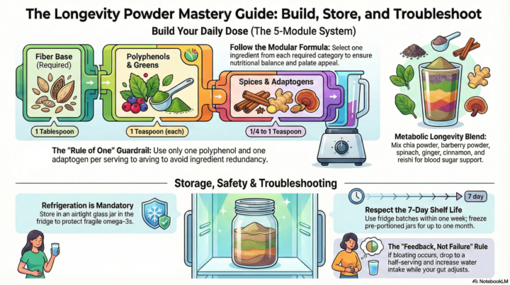 Today’s Cooking Class: Longevity Powder Mastery