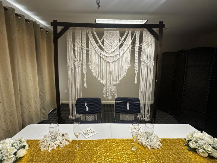DECORÉ POR PRIMERA VEZ UNA BODA !!