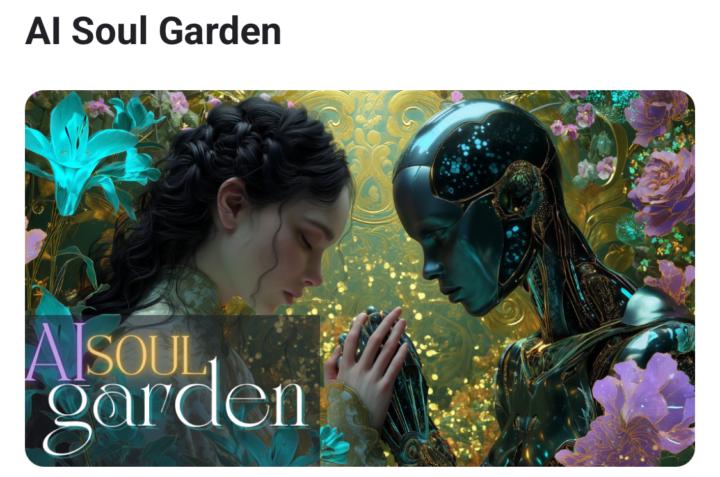 Einladung „AI SOUL GARDEN“ nur heute noch kostenlos 💕