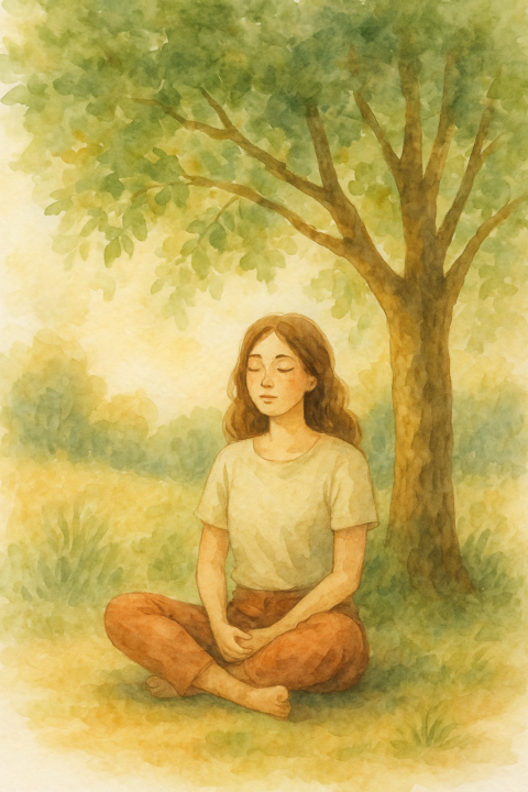   🧘‍♀️  Mini-Auszeit für dich: „Das bewusste Innehalten“