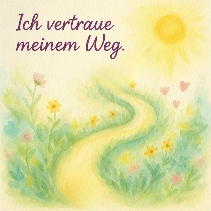 🎨 Kreative Auszeit – Male deinen Weg des Vertrauens