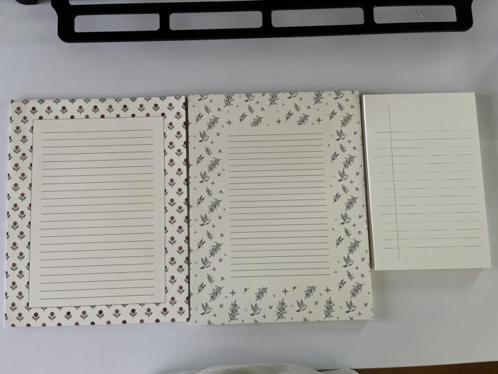 First time making notepads!