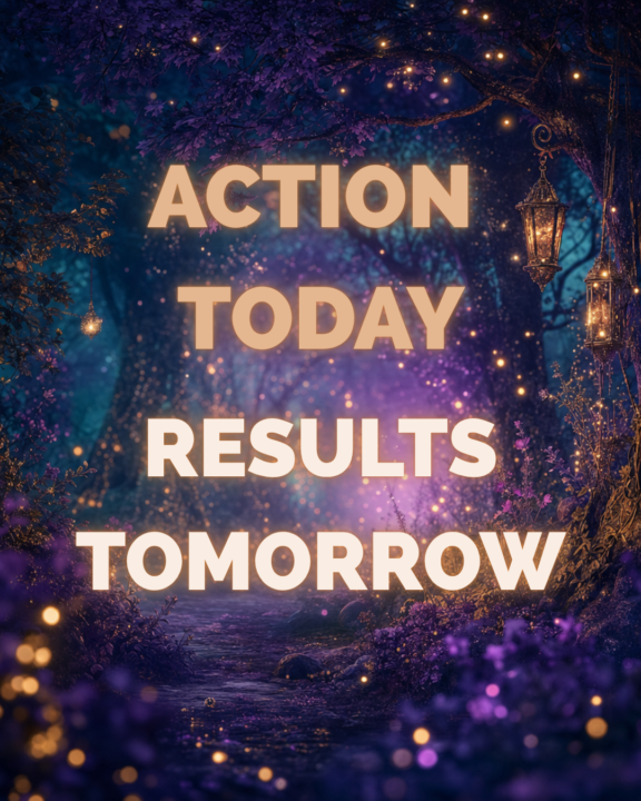 Actions Today= Results Tomorrow