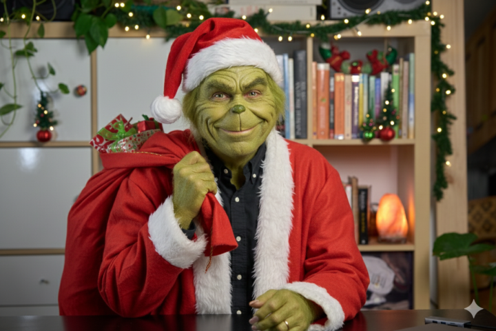 🎄 RETO NAVIDEÑO: CONVIÉRTETE EN EL GRINCH (pero en versión adorable) 🎄