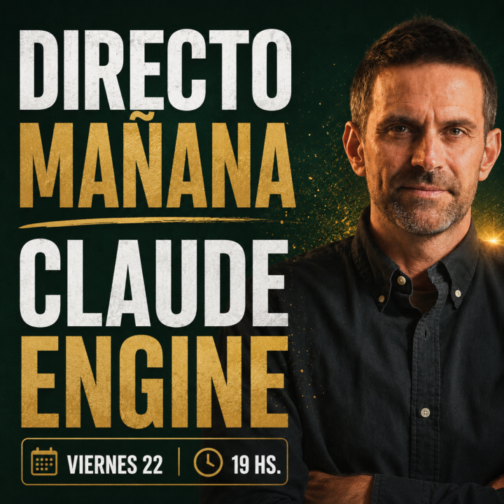 No te pierdas el directo de mañana