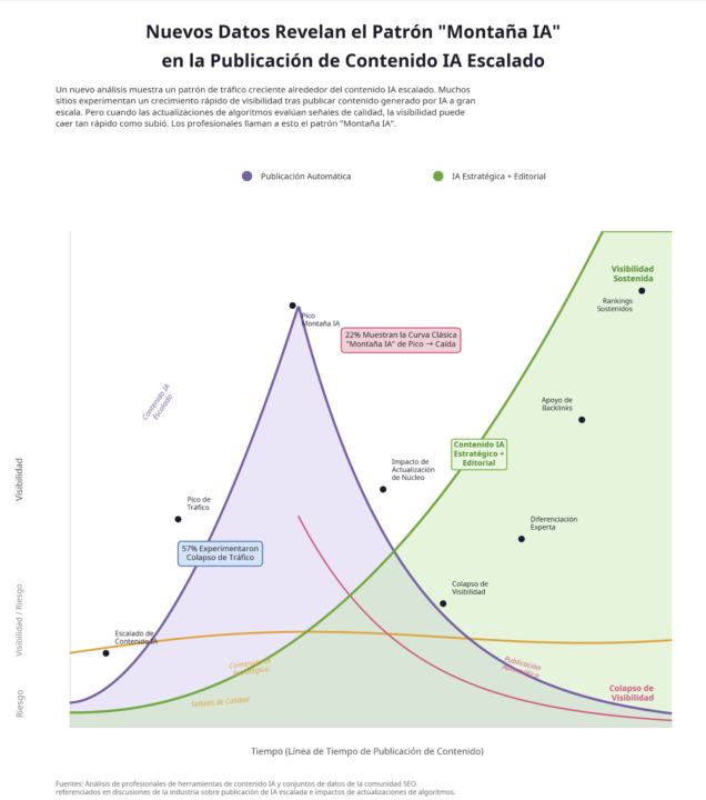 El patrón de la "Montaña de la IA"