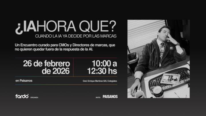 📣  IA hora que? un encuentro que no podés perderte